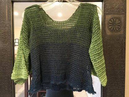 OPEN SLEEVE SUMMER PULLOVER