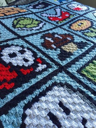 Super Mario blanket