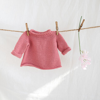 Buddy Jumper in Rowan Baby Cashsoft Merino (DE) - RB002-00008-DEP - Downloadable PDF