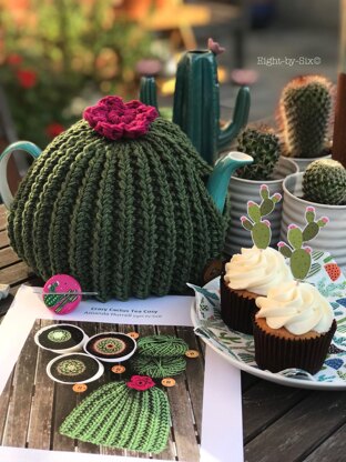 Crazy Cactus Tea Cosy