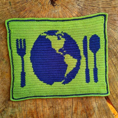 World Map Placemat Set