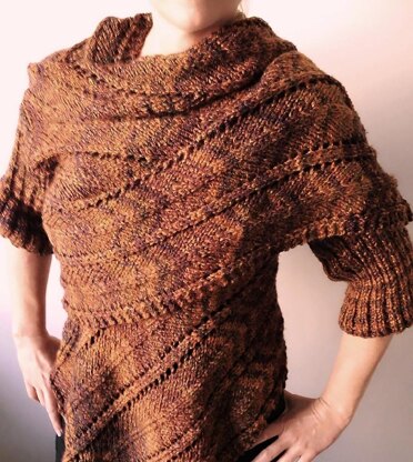 Astraea Sleeved Shawl Wrap