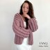 Rib knit cardigan Heather