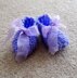 Lavender Bootees