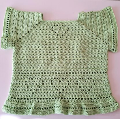 Hearts Baby Blouse