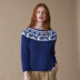 Rosalind Sweater - Knitting Pattern For Women in Debbie Bliss Piper