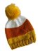 Candy Corn CUTE Hat - Color Block Beanie