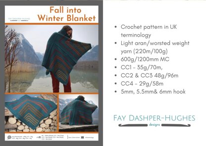 Fall Into Winter Blanket