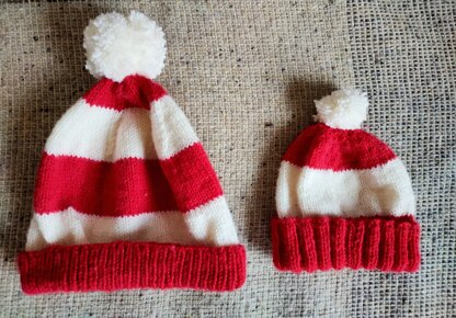 Football bobble hats