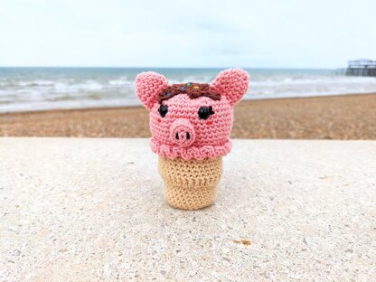 Hoggin Daz | Amigurumi Pig Ice Cream