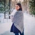 Blizzard Boulevard Reversible Shawl