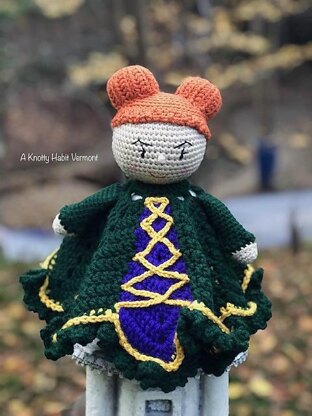 Witchy Lovey Orange Hair Crochet pattern by MBCreativeCrochet