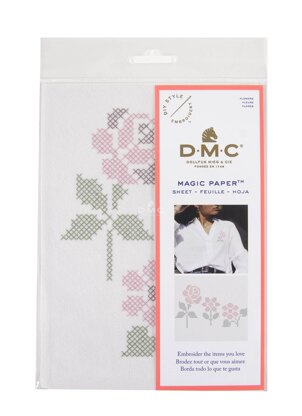 Magisches A5-Blatt „Blumen“ von DMC – 210 x 148 mm - Multi