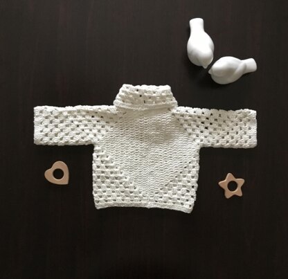 Arya Granny Hexa Turtleneck Sweater N 669