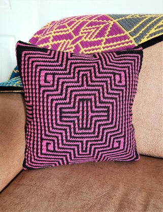 Mosaic Crochet Collection: Cushion