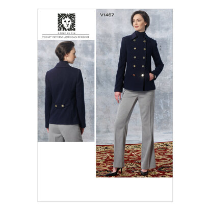 Vogue Misses' Jacket and Pants V1467 - Sewing Pattern