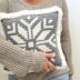 Nordic Snowflake Pillow Cover