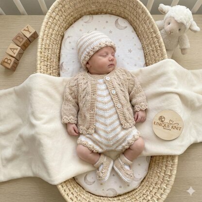 "Violets" 4 piece set