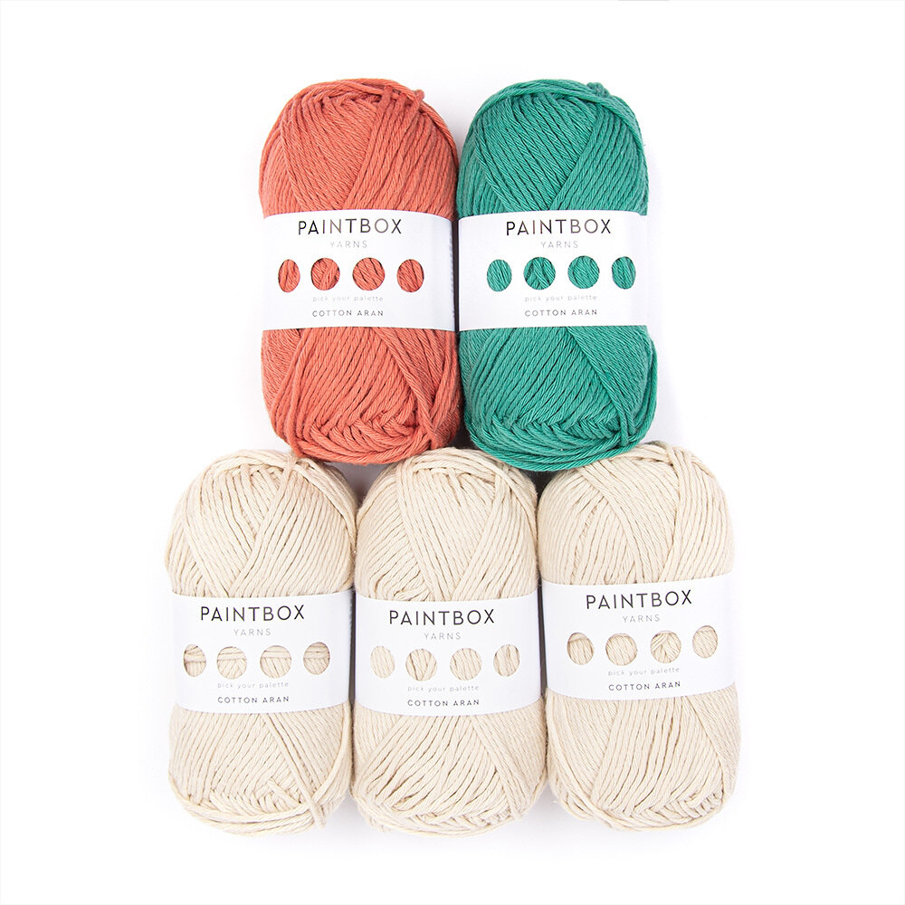 Cotton clearance aran wool