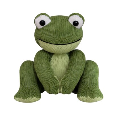 Frog (Knit a Teddy) - knitting pattern