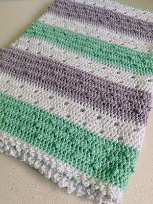 The Pretty Picot Baby Blanket