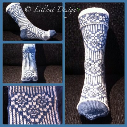 Marie's Sokker - knitting pattern