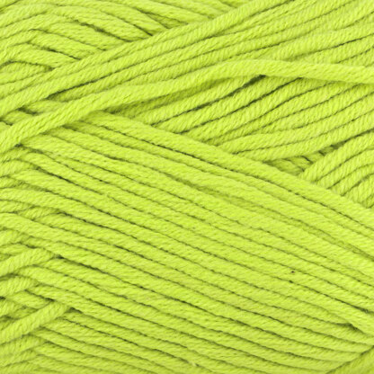 Babe, Soft Cotton Chunky Yarn Color # 13 Grass Bright Green 100g 153 yds.