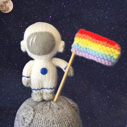 Moon Landing - knitting pattern