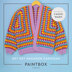 Hey Hey Hexagon Cardigan - Free Crochet Pattern for Women in Paintbox Yarns Simply Aran 