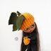 Pumpkin beret for Blythe