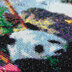 Crystal Art Panda Valley, 40x50cm Diamond Painting Kit