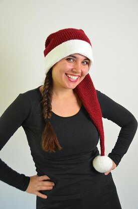 Long Christmas Hat Crochet Pattern