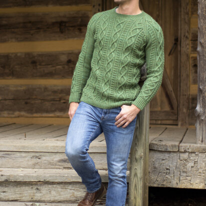 Men's Jumper Kerf in Universal Yarn Deluxe Worsted - Downloadable PDF