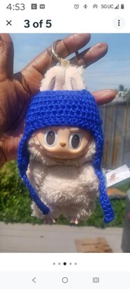 La Aviator Hat Doll Pattern