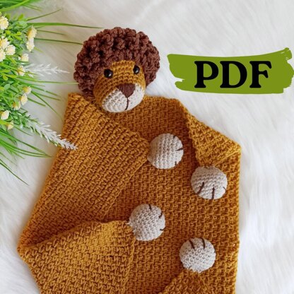 Knitted baby 2025 security blanket pattern