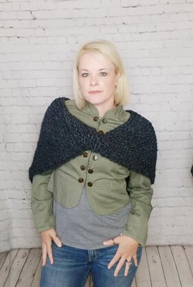 Knitted Highlander Shawl