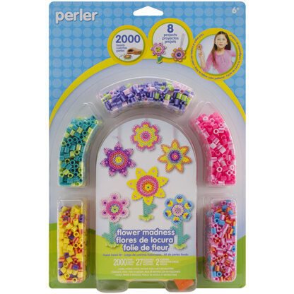 Perler Fused Bead Kit - Flower Madness