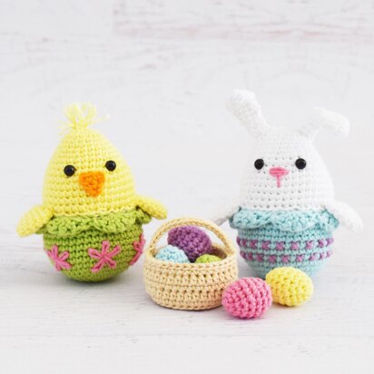 Easter Chick and Bunny Eggs