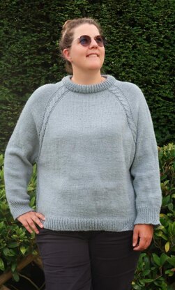 Threaded Raglan Sweater