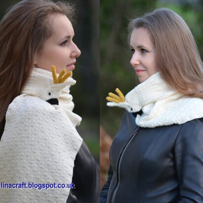 White Cockatoo Scarf