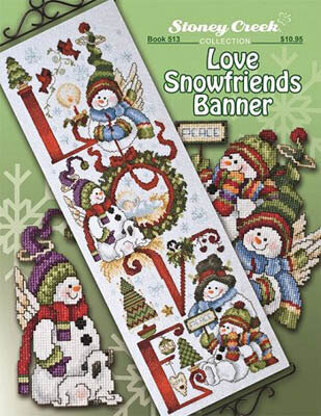 Stoney Creek Love Snowfriends Banner - Book - SCB513 -  Leaflet
