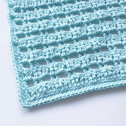 Treble Grid Washcloth