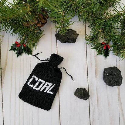 Coal Bag Ornament/Gift Card Holder