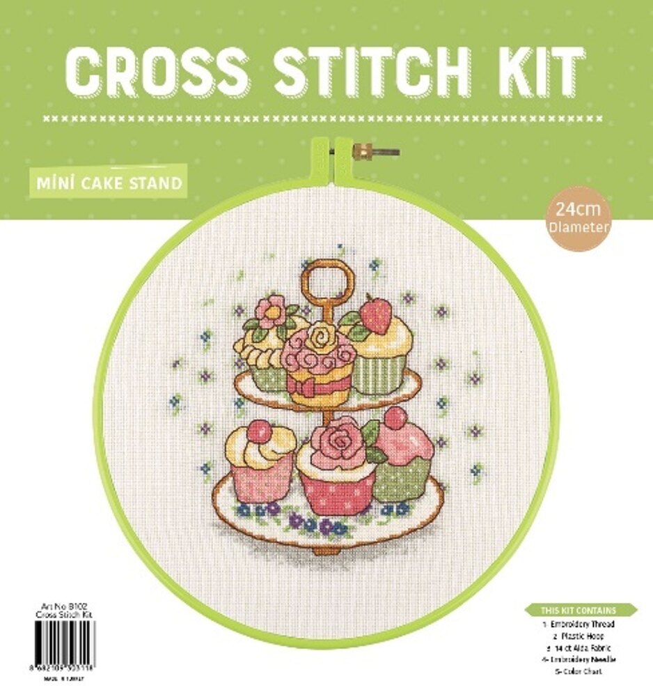 Embroidery & Cross-Stitch Hoop Stand - How to assemble it & use it
