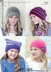 Hats in Sirdar Ophelia and Freya - 7263 - Downloadable PDF