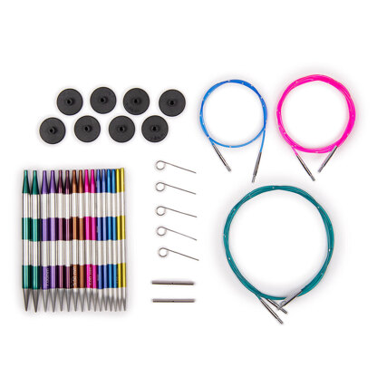 KnitPro Smartstix Deluxe Interchangeable Needle Tips Set (8 Pairs)