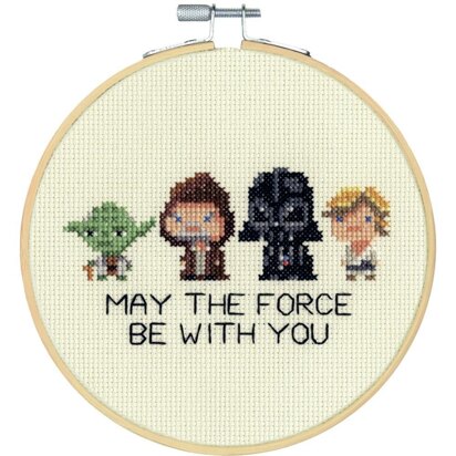 Dimensions Star Wars Counted Cross Stitch Kit 6in Round