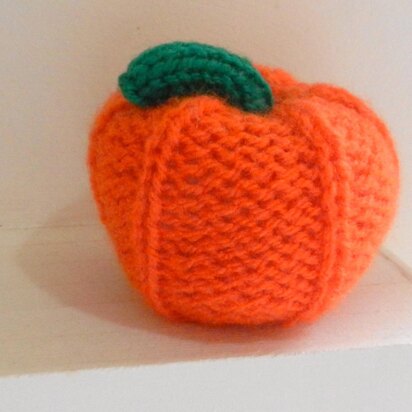 Miniature Pumpkin - knitting pattern