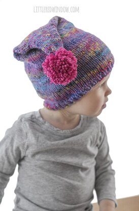 Easy Pom Pom Stocking Cap