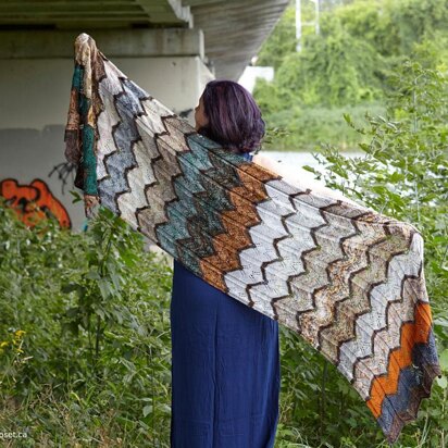 Forest Ferns Shawl